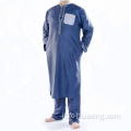 Uomo di cotone maschile uomini islamici abbigliamento uomini abaya